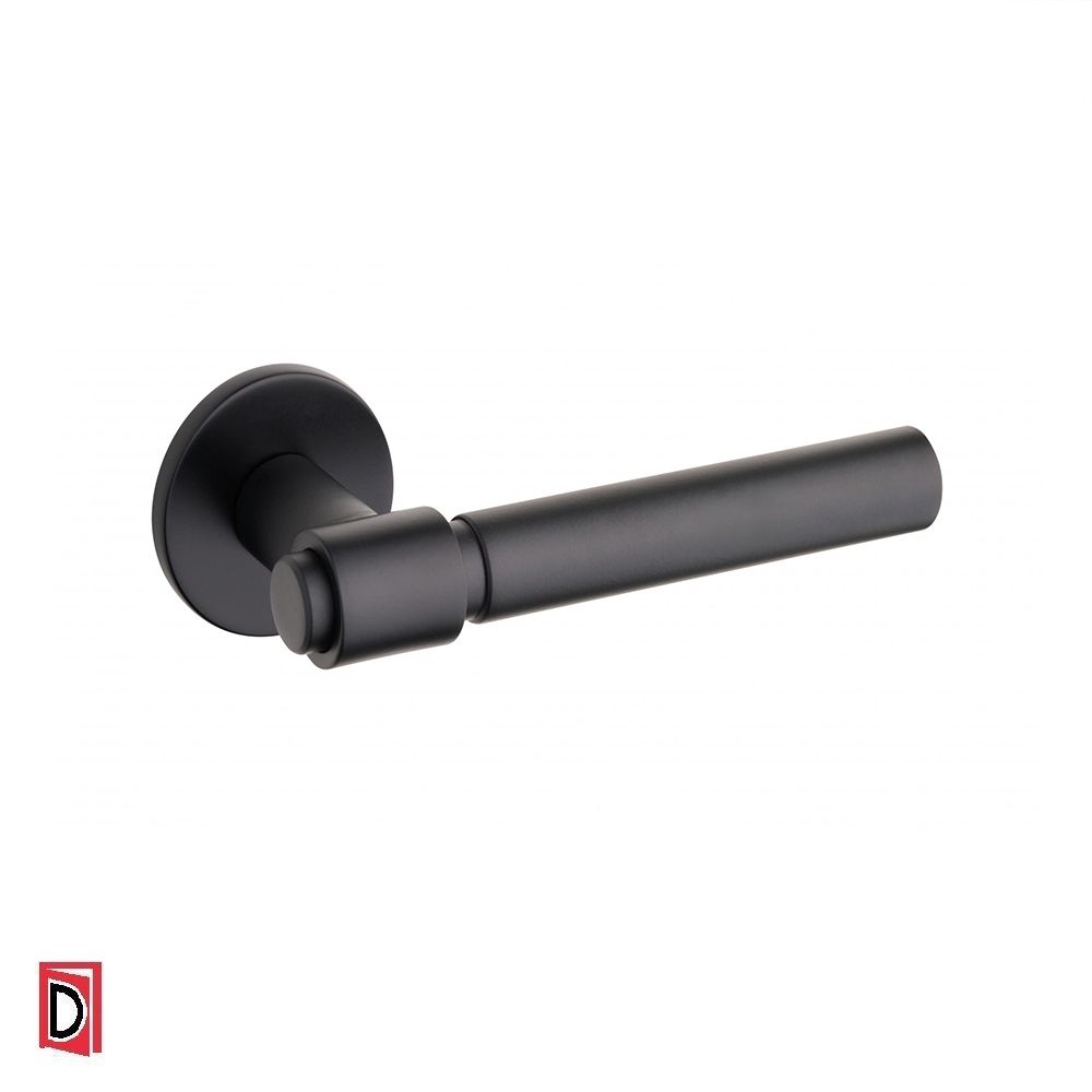Duru rankena AXES AL6 SLIM matinė juoda